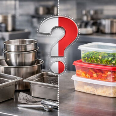 Ανοξείδωτα ή πλαστικά σκεύη: Τι να προτιμήσεις και γιατί