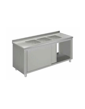 Λάντζα κλειστή (200Χ70Χ86) με γούρνες (40Χ40Χ25)