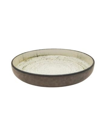 Πιάτο Πορσελάνης βαθύ Brown Pepper 20 cm