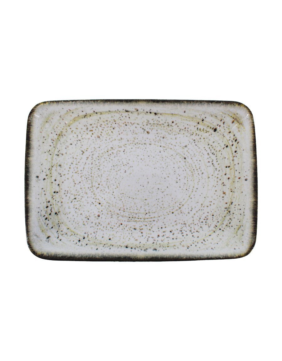 Πιατέλα Πορσελάνης παραλληλόγραμμη Carpaccio Brown Pepper 35x25 cm Πιατέλα Πορσελάνης παραλληλόγραμμη Carpaccio Brown Pepper 35x25 cm