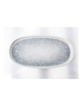Πιατέλα Πορσελάνης οβάλ Grey Mist 30×15 cm