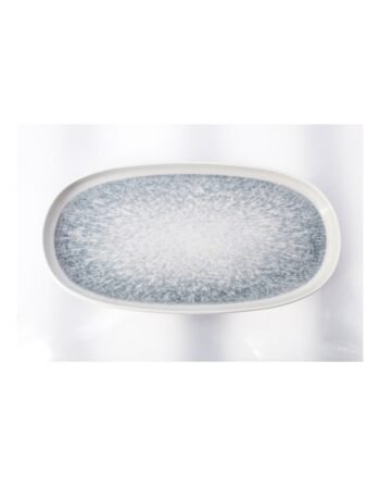 Πιατέλα Πορσελάνης οβάλ Grey Mist 30x15 cm