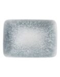 Πιατέλα Πορσελάνης παραλληλόγραμμη Carpaccio Grey Mist 21×13 cm