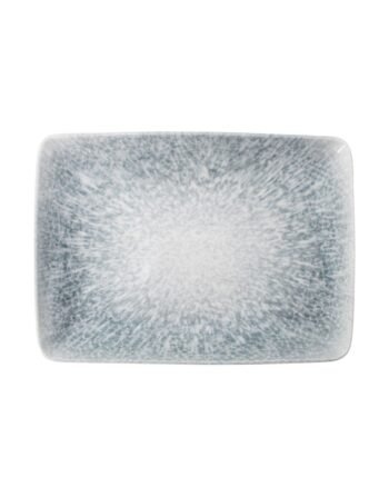 Πιατέλα Πορσελάνης παραλληλόγραμμη Carpaccio Grey Mist 30x21 cm