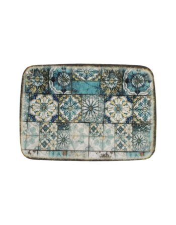 Πιατέλα Πορσελάνης παραλληλόγραμμη Carpaccio Tiles 25x18 cm