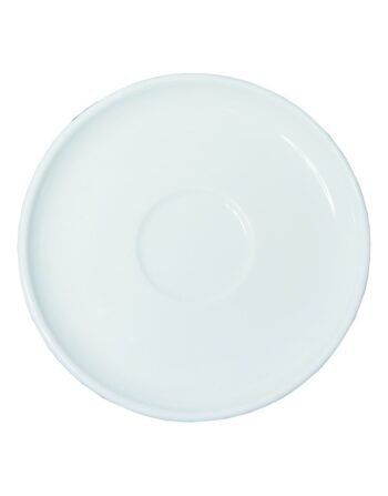 Πιατάκι Πορσελάνης φλιτζανιού καφέ Rim Shape 12 cm