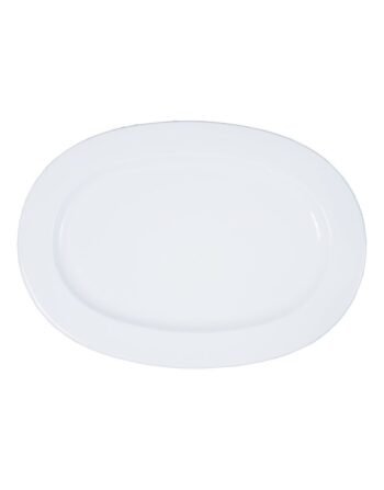 Πιατέλα Πορσελάνης οβάλ Speciality λευκή 22 cm
