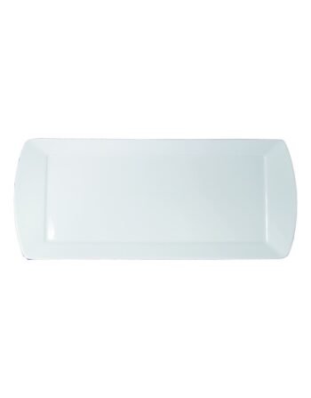 Πιατέλα Πορσελάνης ορθογώνια λευκή Speciality 39x21 cm
