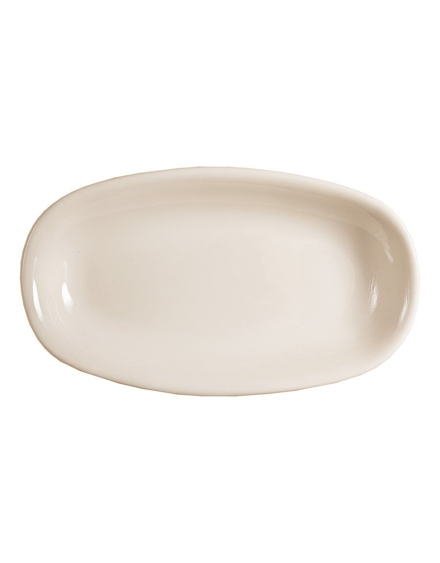 Πιατέλα Πορσελάνης ορθογώνιο New Bone 12 cm Πιατέλα Πορσελάνης ορθογώνιο New Bone 12 cm