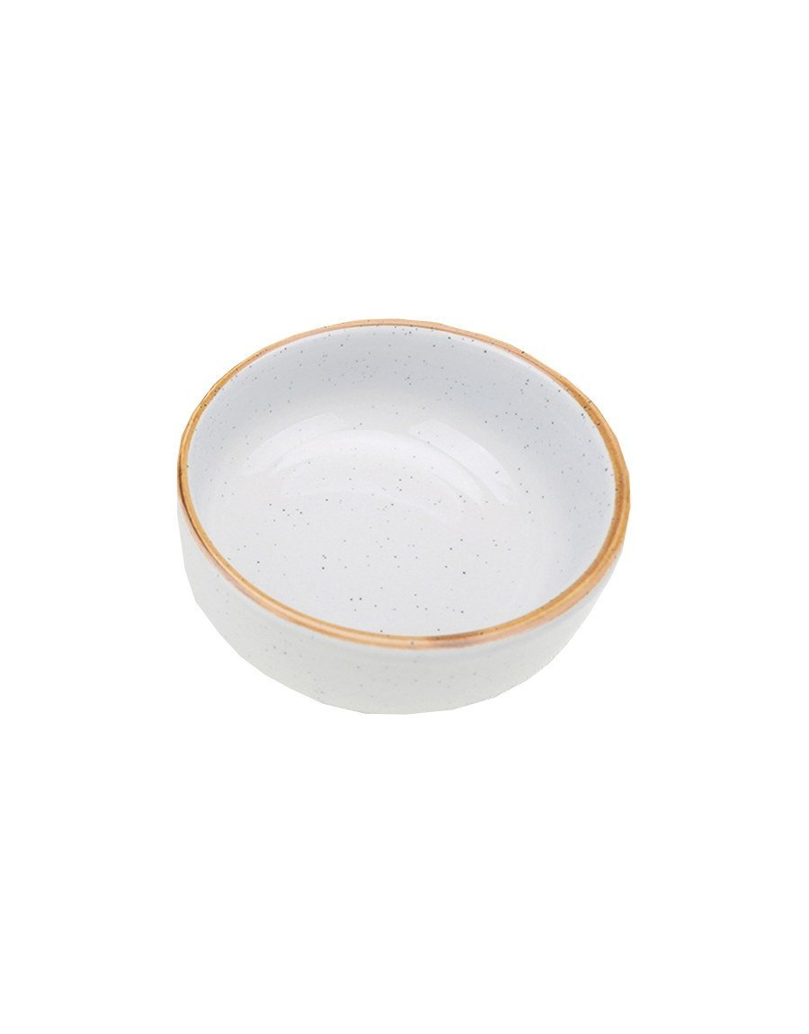 Μπωλ dip πορσελάνης Natural Beige 9,2 cm Μπωλ dip πορσελάνης Natural Beige 9,2 cm