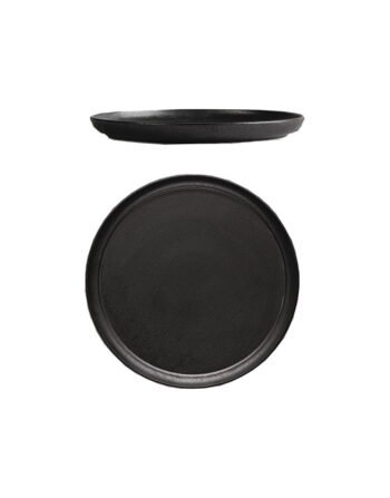 Πιάτο Πορσελάνης Wings Black 26 cm