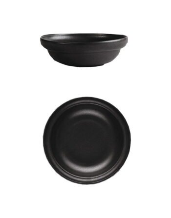 Πιάτο Πορσελάνης βαθύ Wings Black 22 cm