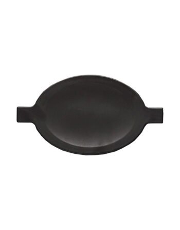 Πιατέλα Πορσελάνης οβάλ βαθιά Wings Black 31 cm x 17 cm
