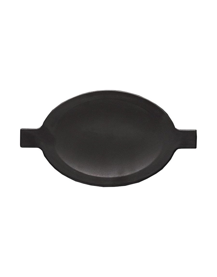 Πιάτο-καπάκι Πορσελάνης οβάλ Wings Black 31 cm x 17 cm Πιάτο-καπάκι Πορσελάνης οβάλ Wings Black 31 cm x 17 cm