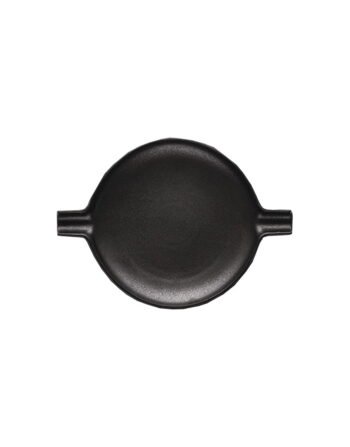 Πιάτο-ταψάκι Πορσελάνης στρόγγυλο Wings Black 28 cm x 20 cm