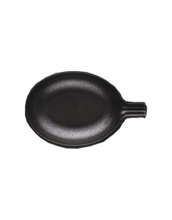 Μπωλάκι Πορσελάνης οβάλ Wings Black 13 cm x 7,5 cm