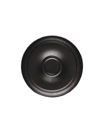 Πιατάκι κούπας Πορσελάνης Wings Black 14.2 cm