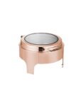 Μπεν Μαρί Inox Induction Copper – υδραυλικό γυάλινο καπάκι στρόγγυλο