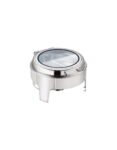 Μπεν Μαρί Inox Induction – υδραυλικό γυάλινο καπάκι στρόγγυλο