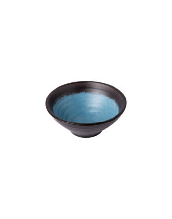 Μπωλ κωνικό μελαμίνης σιέλ-καφέ rustic 20.5x8.3 cm/1550 ml — κωδ. 12-269