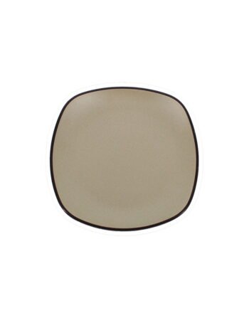Μπωλ μελαμίνης διαγώνιο pottery brown 10.9x10.5x8.3 cm / 400 ml — κωδ. 12-512
