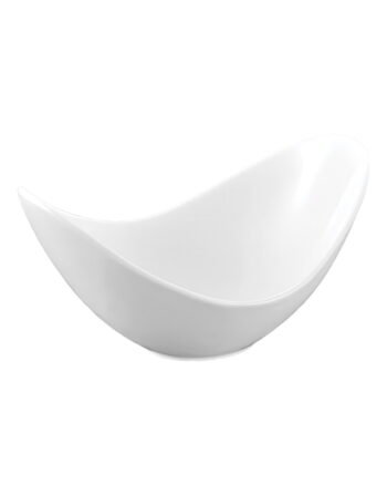Μπωλ μελαμίνης λευκή 30.3x18x11.5 cm / 1030 ml — κωδ. 12-560