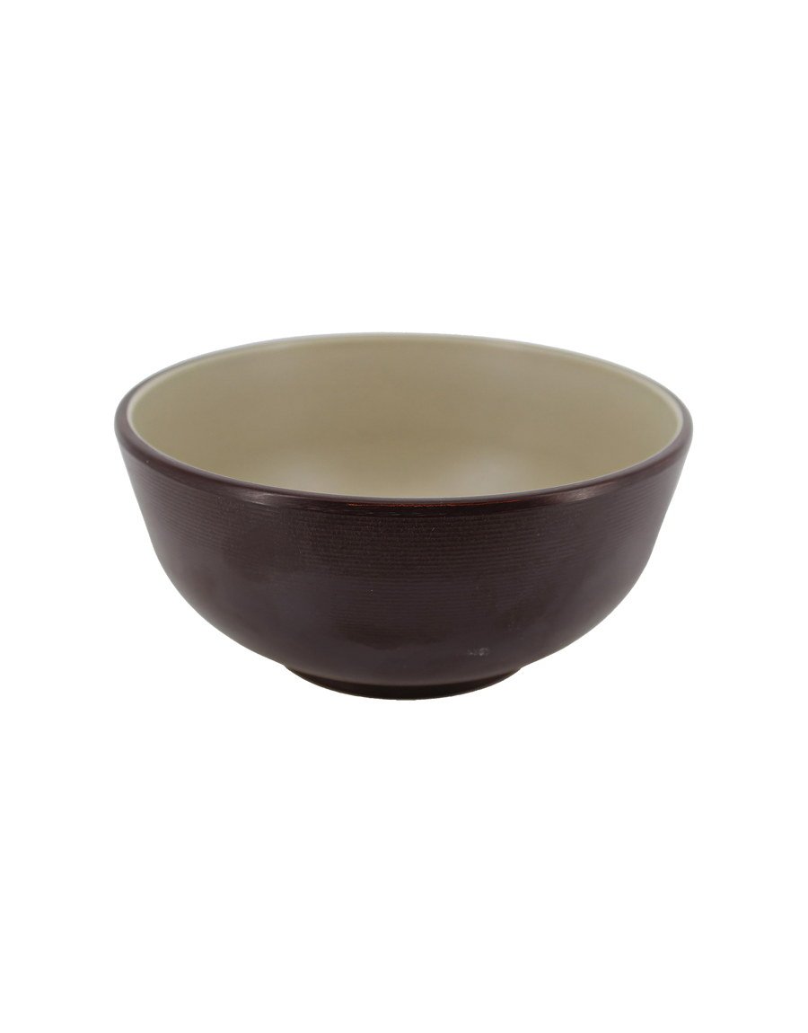 Μπωλ μελαμίνης στρογγυλό pottery brown 15.4x7.5 cm / 695 ml Μπωλ μελαμίνης στρογγυλό pottery brown 15.4x7.5 cm / 695 ml — κωδ. 12-508