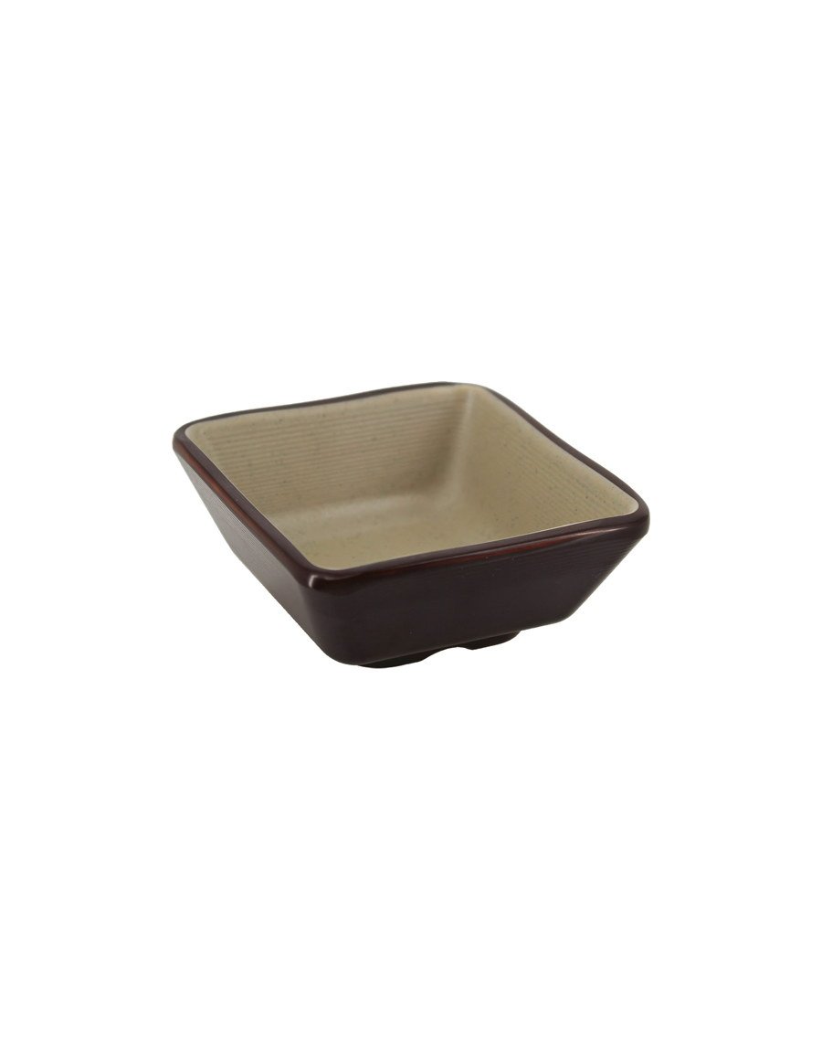 Μπωλάκι μελαμίνης pottery brown 7x7x3 cm Μπωλάκι μελαμίνης pottery brown 7x7x3 cm — κωδ. 12-518