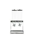 Διανεμητής δημητριακών διπλός Inox 2×3.5 lt