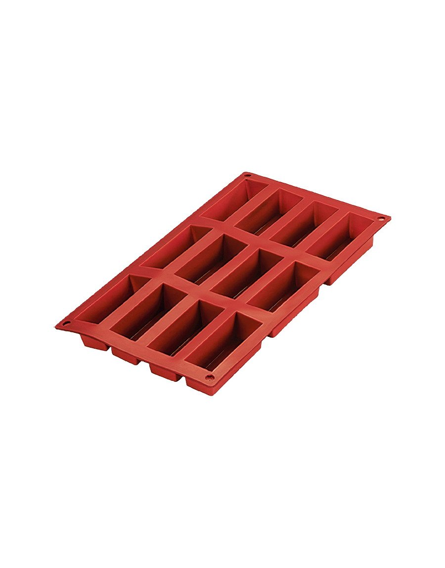 Καλούπι ζαχαροπλαστικής σιλικόνης 12x70 ml ράβδοι τετρ. 30x17.5x3 cm Καλούπι ζαχαροπλαστικής σιλικόνης 12x70 ml ράβδοι τετρ. 30x17.5x3 cm — κωδ. 10-261