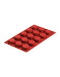 Καλούπι ζαχαροπλαστικής σιλικόνης 15×25 ml στρογγυλό 30×17.5×1 cm