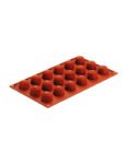 Καλούπι ζαχαροπλαστικής σιλικόνης 18×20 ml στρογγυλό. 30×17.5×2.1 cm