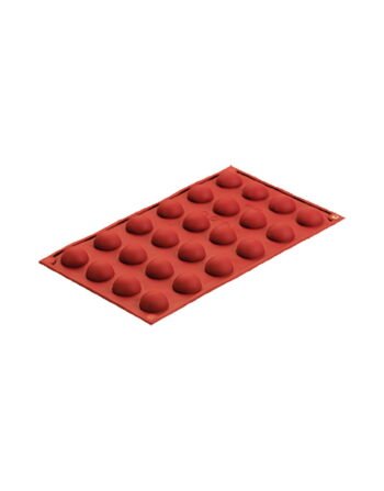 Καλούπι ζαχαροπλαστικής σιλικόνης 24x10 ml στρόγγυλο 30x17.5x1.5 cm — κωδ. 10-243
