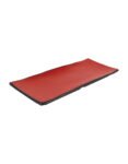 Πιατέλα μελαμίνης ορθογώνια crimson black 28.6×11.7×2.3 cm