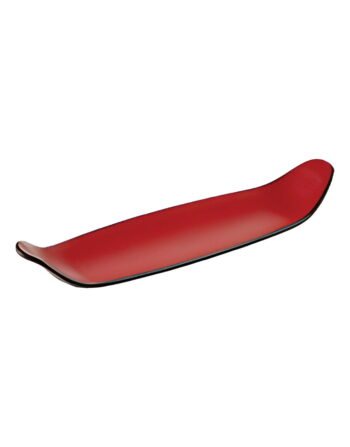 Πιατέλα μελαμίνης στενή crimson black 37.5x1.5x4.3 cm — κωδ. 12-532