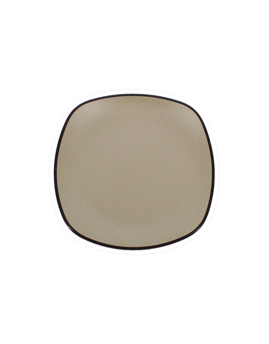 Πιάτο μελαμίνης τετράγωνο pottery brown 30x30x3.6 cm Πιάτο μελαμίνης τετράγωνο pottery brown 30x30x3.6 cm — κωδ. 12-511