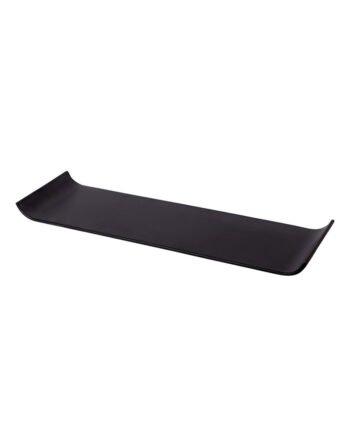 Πιάτο sushi μελαμίνης μαύρο 53x16.1x3.3 cm — κωδ. 12-350