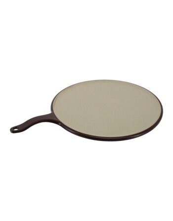 Πλατώ μελαμίνης pottery brown 41.5x30.3x2 cm — κωδ. 12-515