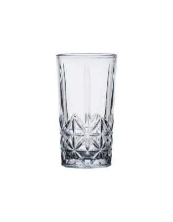 Ποτήρι σκαλιστό ψηλό Crystal 280 ml — κωδ. 10-058
