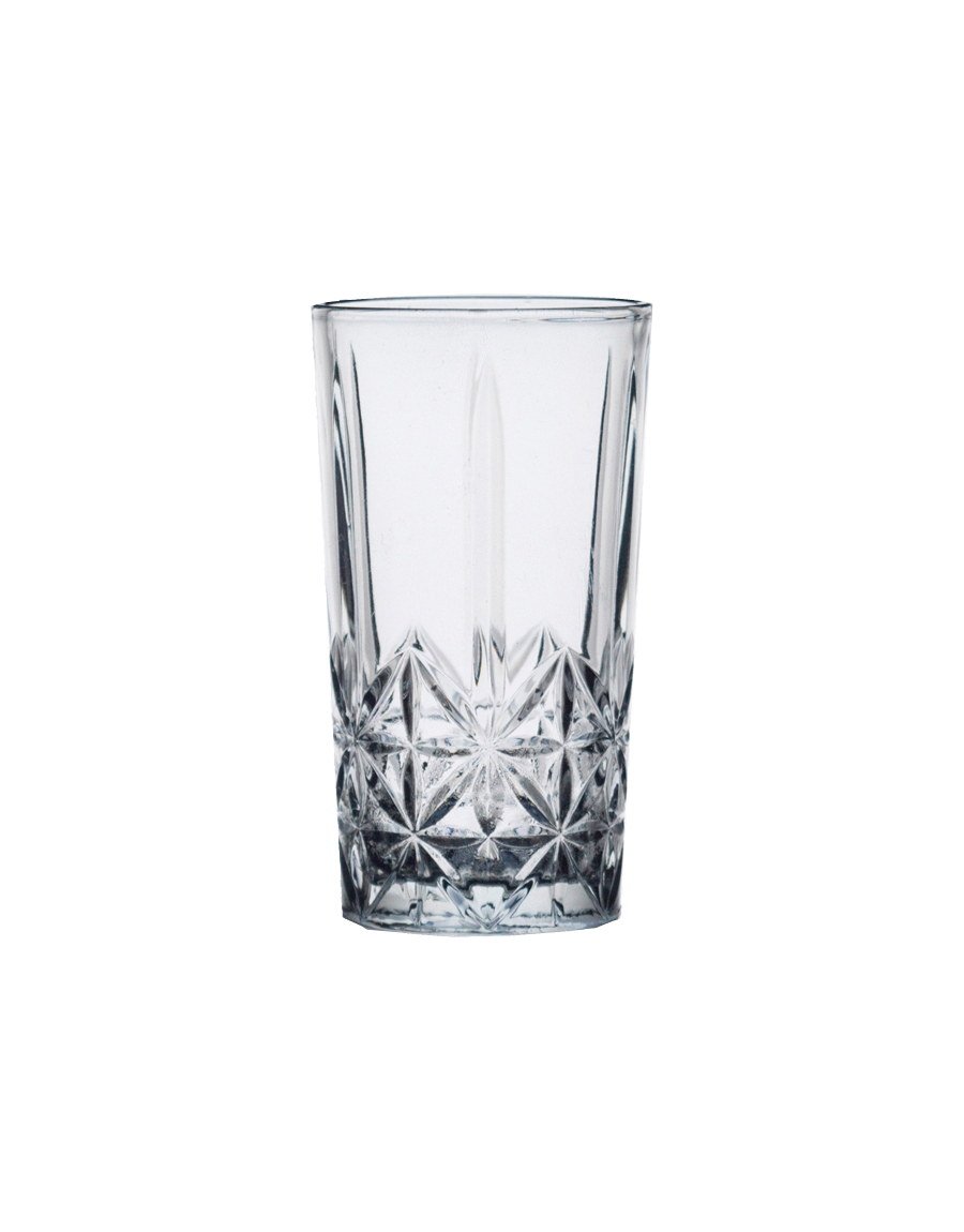 Ποτήρι σκαλιστό ψηλό Crystal 280 ml Ποτήρι σκαλιστό ψηλό Crystal 280 ml — κωδ. 10-058