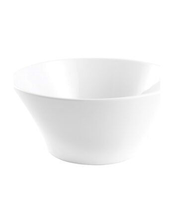 Σαλατιέρα μελαμίνης λευκή 23.8x8.6 cm / 1700 ml — κωδ. 12-558
