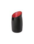 Σαλτσιέρα μελαμίνης crimson black 12×22 cm