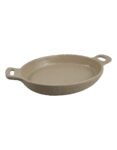 Ταψάκι μελαμίνης χερούλια pottery brown 26.2×13.9×3.5 cm