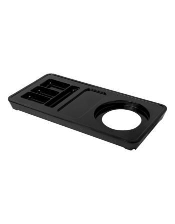 Ξενοδοχειακό organizer μελαμίνης μαύρο 45x22x3.5 cm — κωδ. 12-476